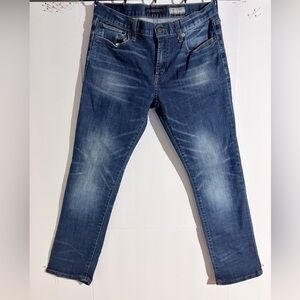 Aeropostale Men's Slim Straight Fit Blue Jeans